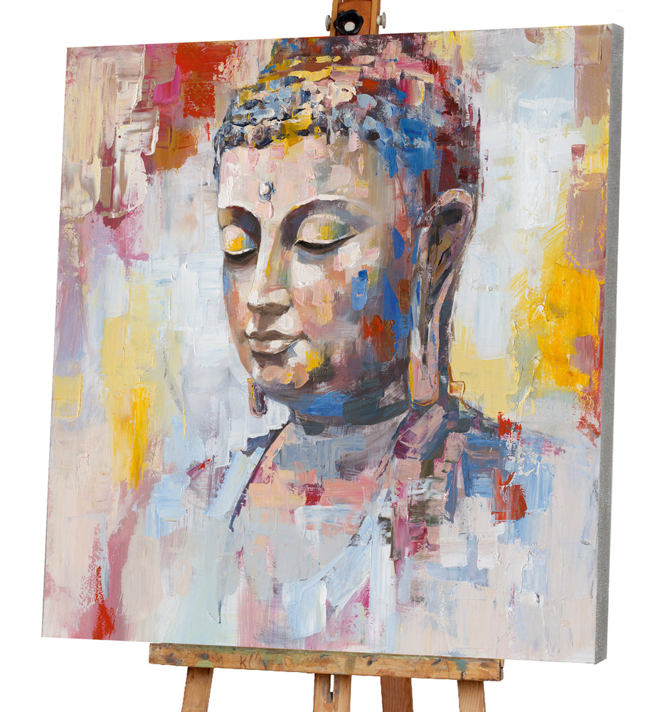 Farbreflektion Buddha