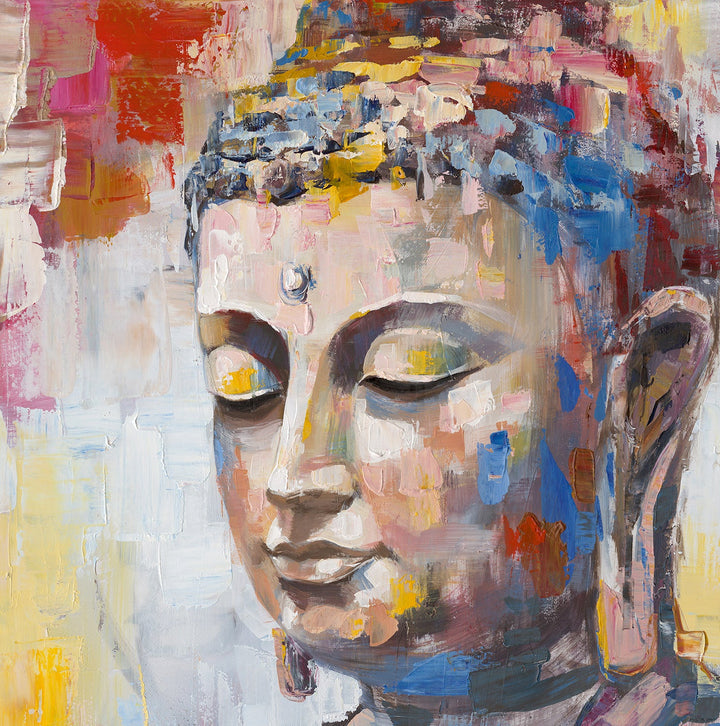 Farbreflektion Buddha