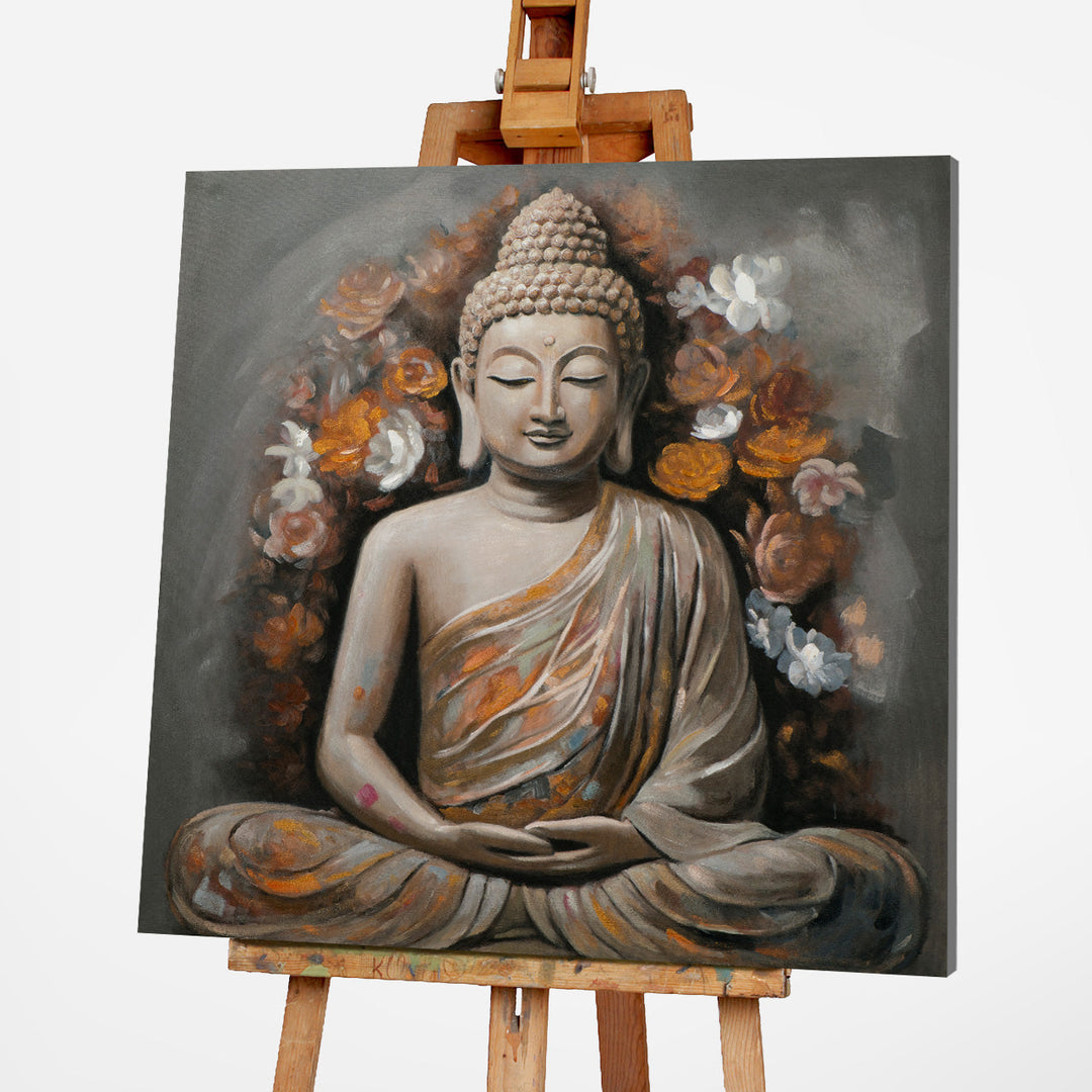 Flowered Buddha