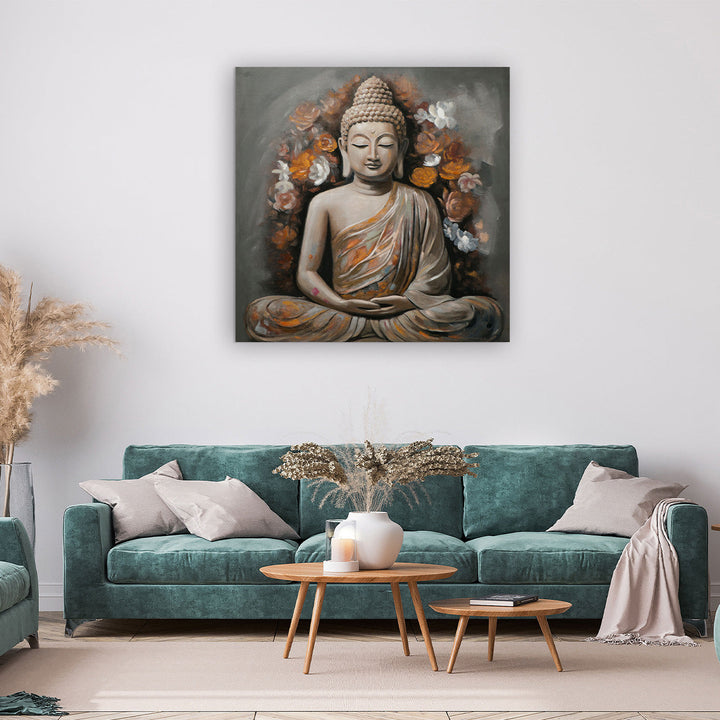 Flowered Buddha