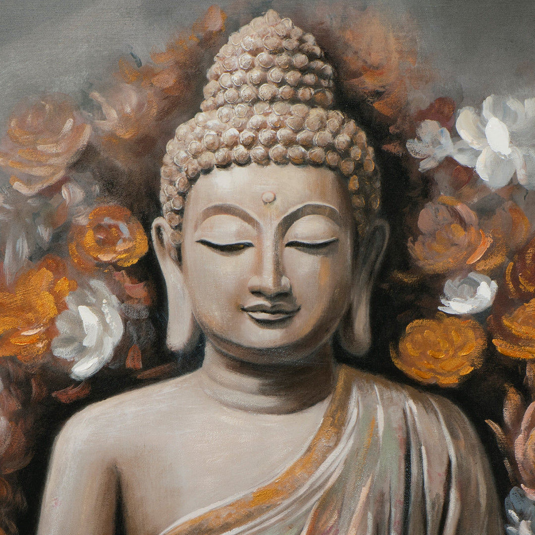 Flowered Buddha