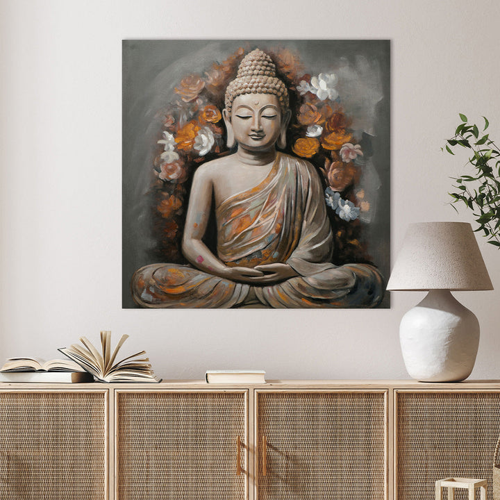 Flowered Buddha