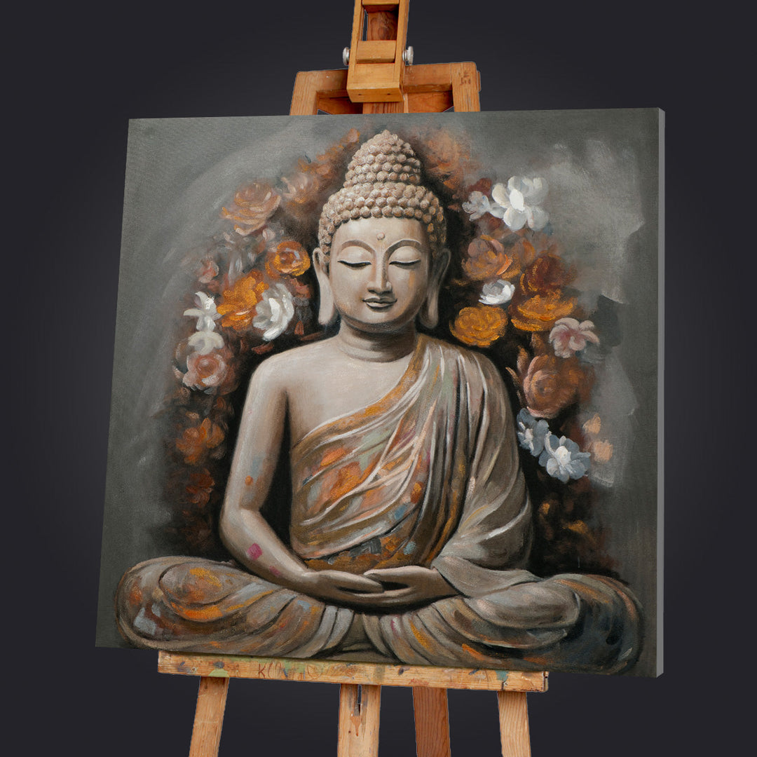 Flowered Buddha