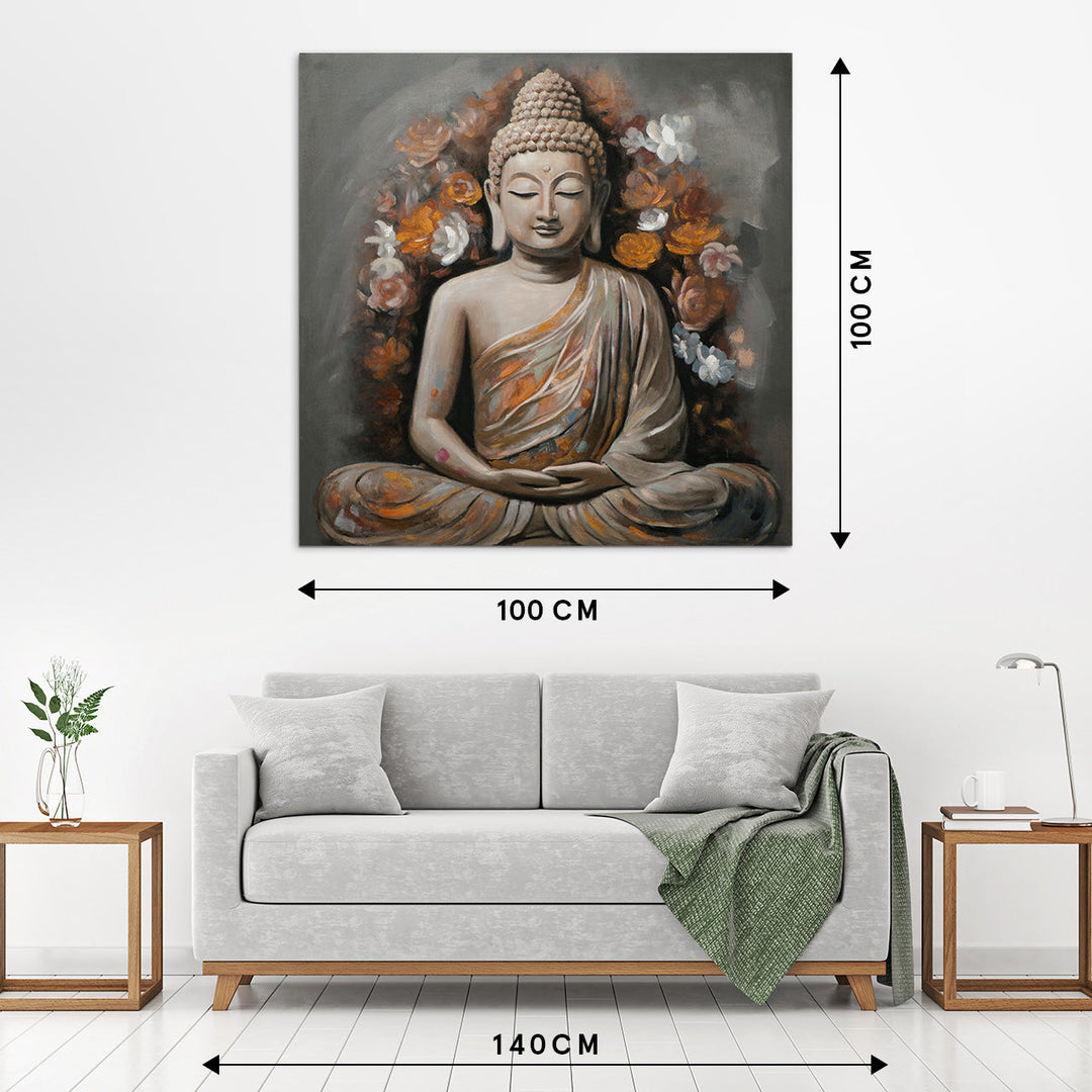 Flowered Buddha