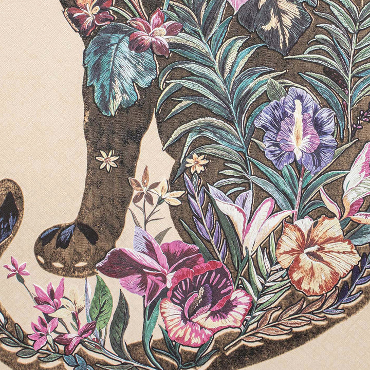 Wandbild Blossom Panther