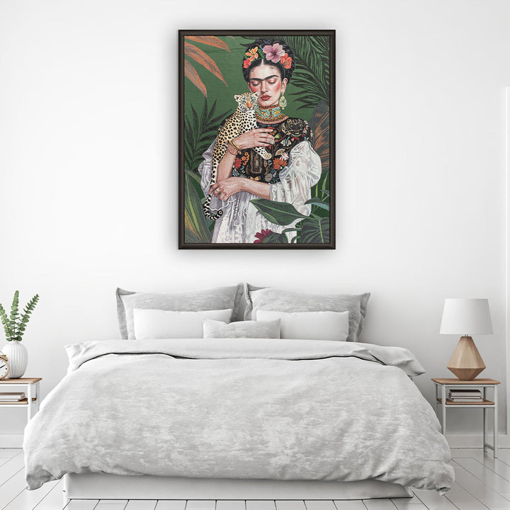 Wandbild Two graceful Beauties