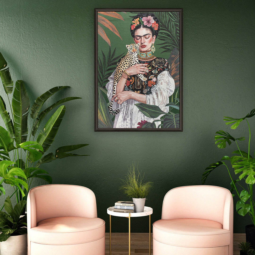 Wandbild Two graceful Beauties