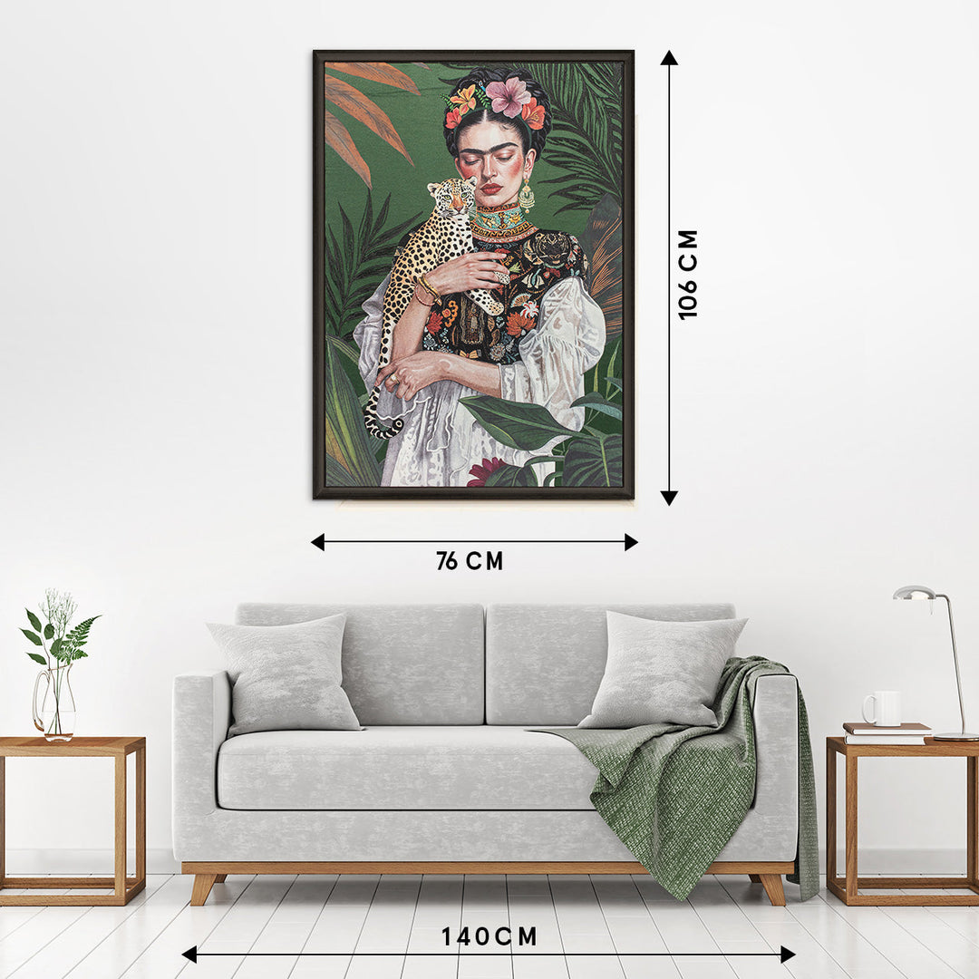 Wandbild Two graceful Beauties
