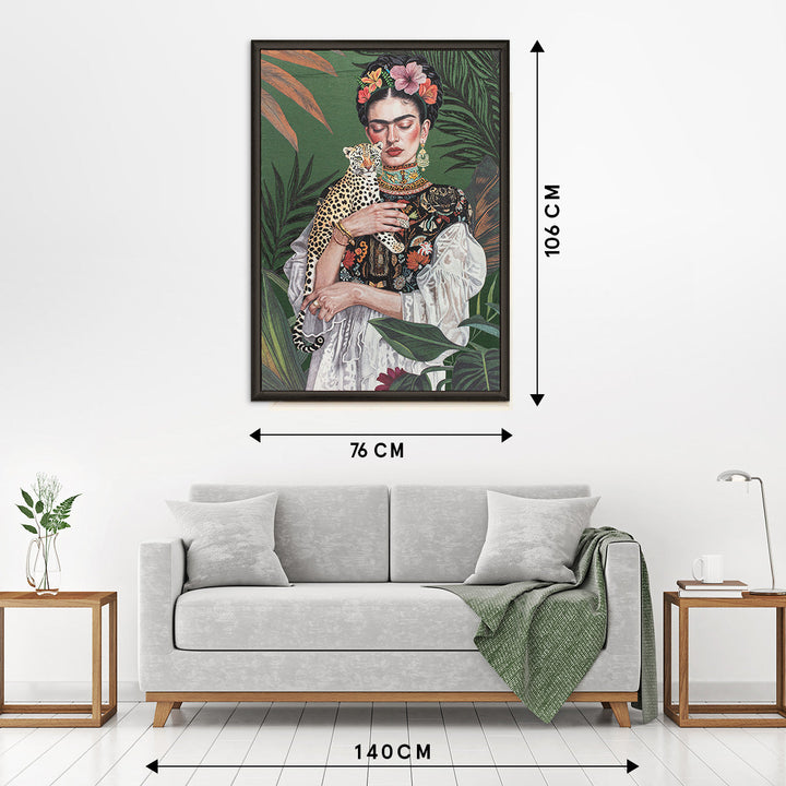 Wandbild Two graceful Beauties