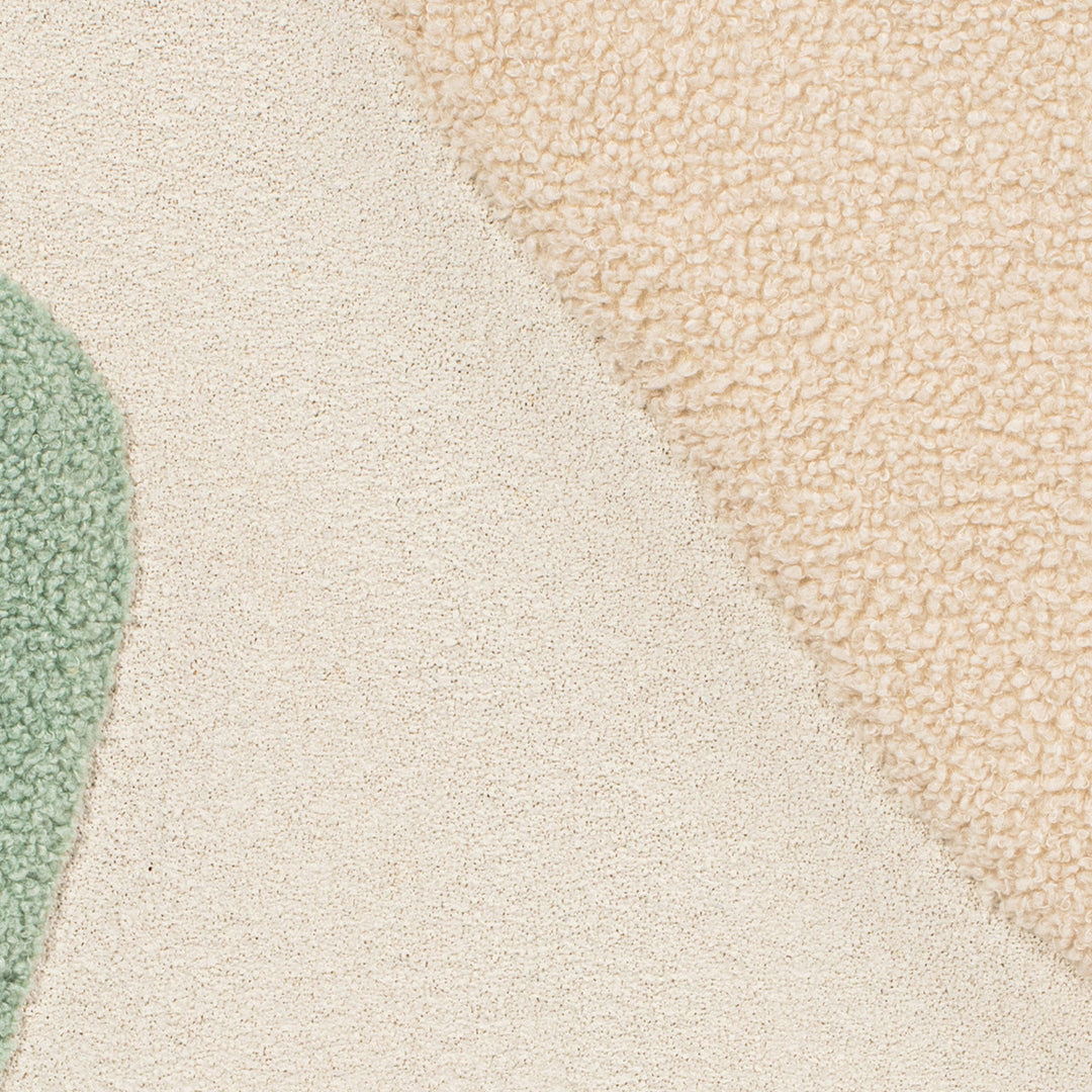 Wandbild Fluffy Moon Fields jade