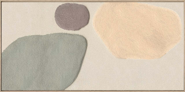 Wandbild Fluffy Moon Fields jade