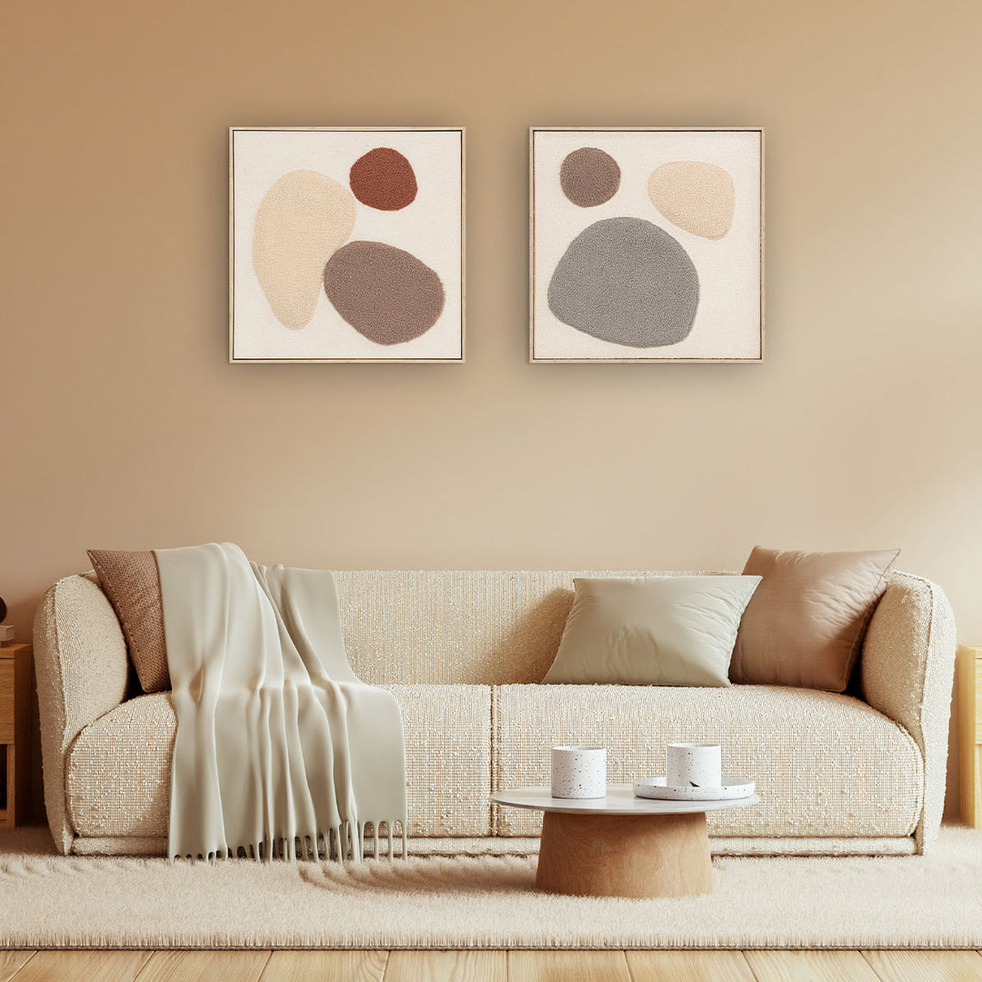 Wandbild Fluffy Islands