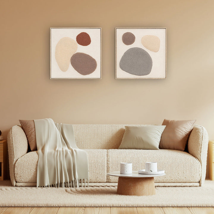 Wandbild Fluffy Islands