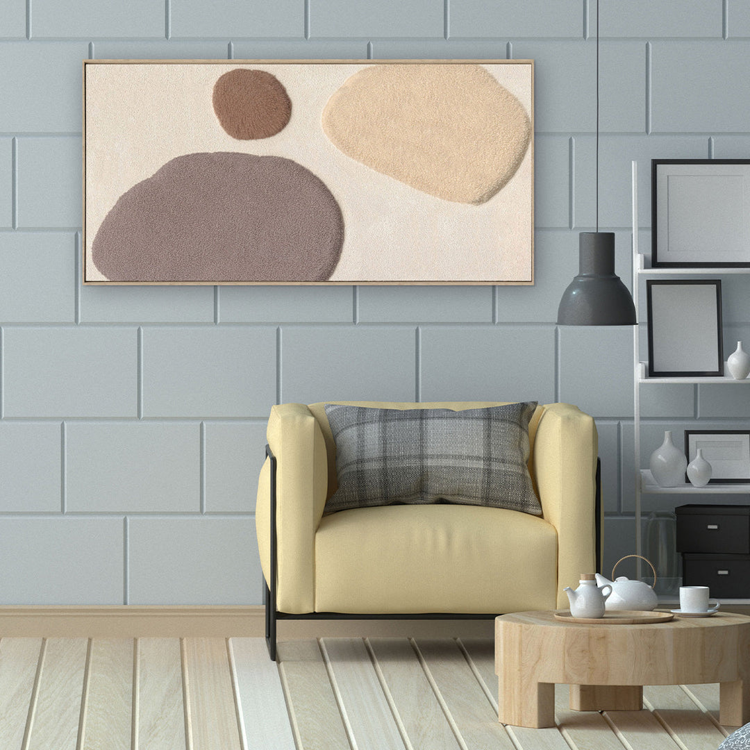 Wandbild Fluffy Islands