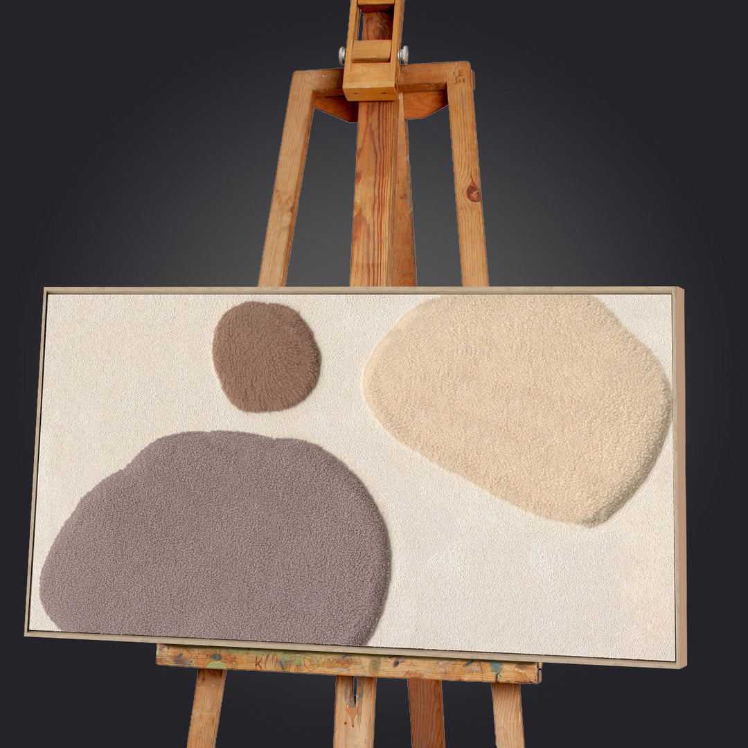 Wandbild Fluffy Islands