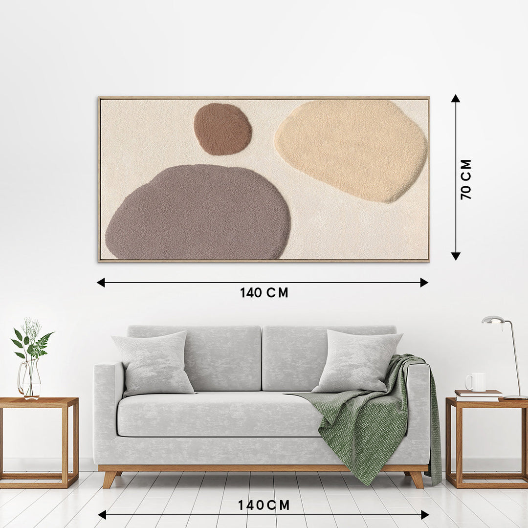 Wandbild Fluffy Islands