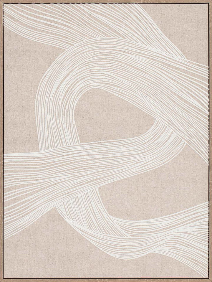 Wandbild White Flow