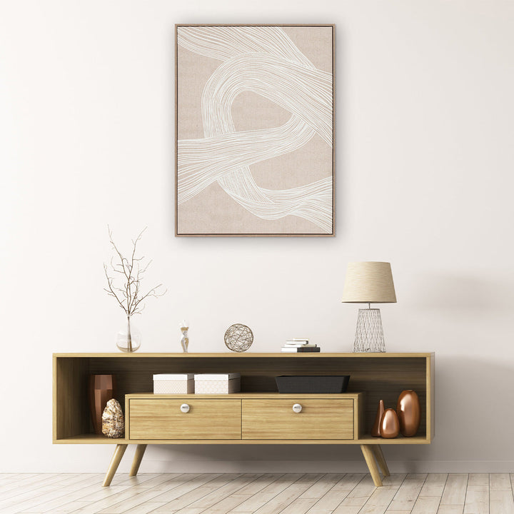 Wandbild White Flow