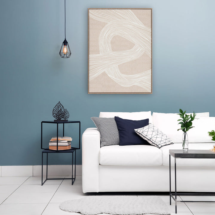 Wandbild White Flow