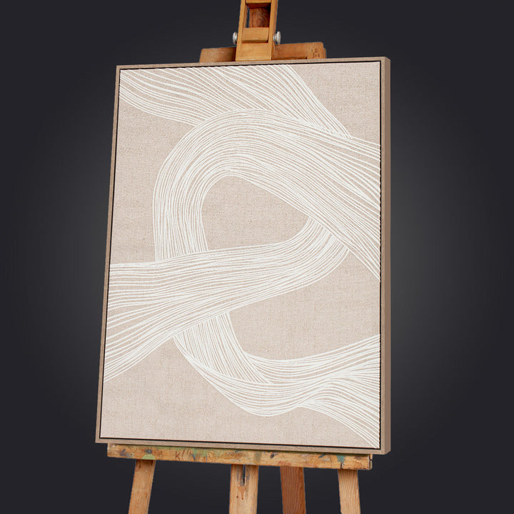 Wandbild White Flow