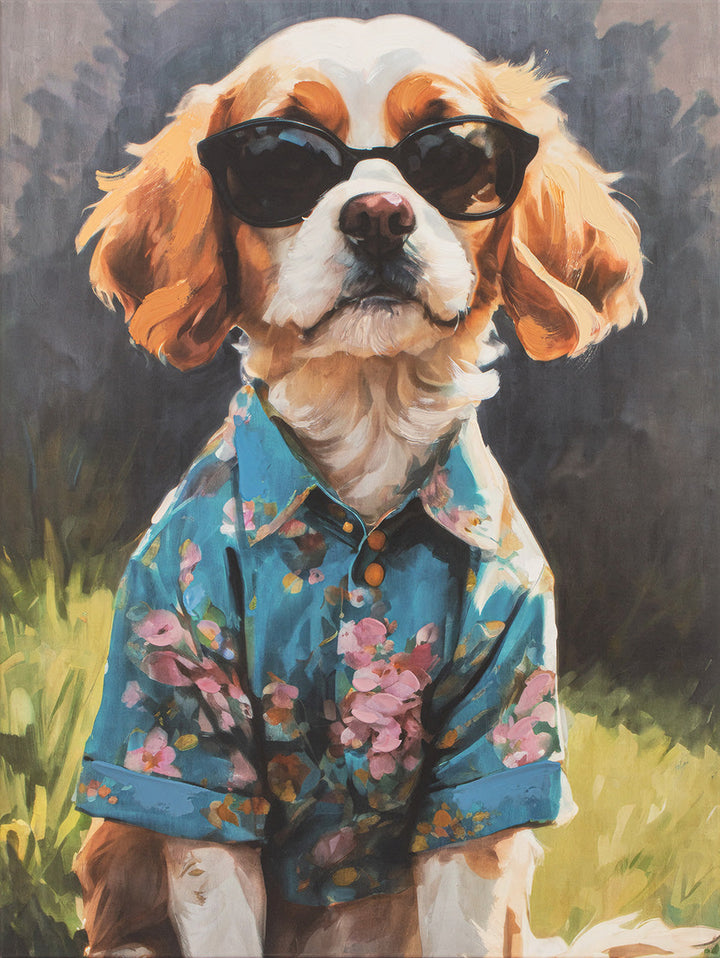 Spring Time Spaniel