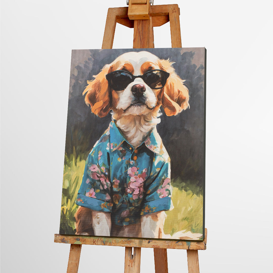 Spring Time Spaniel
