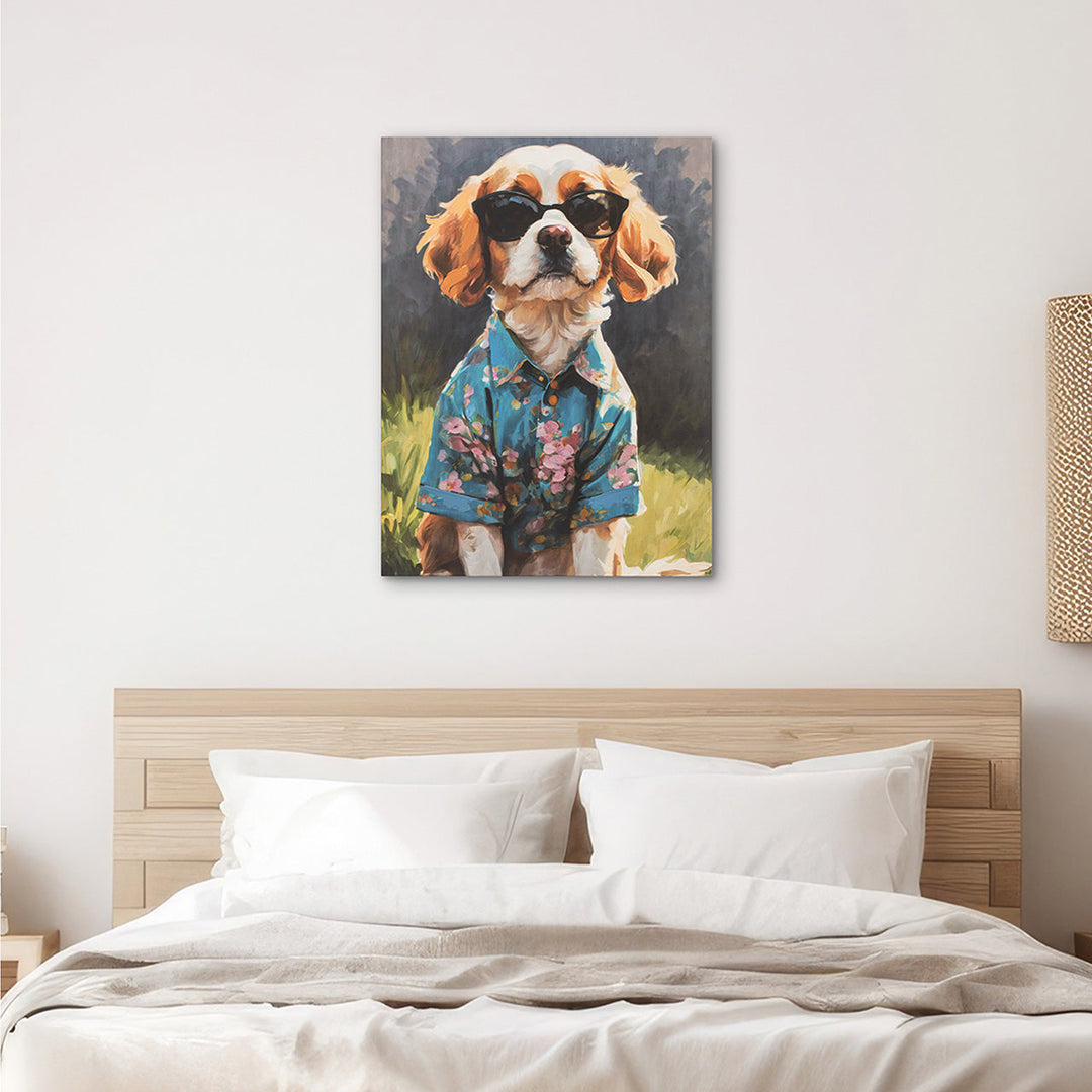 Spring Time Spaniel