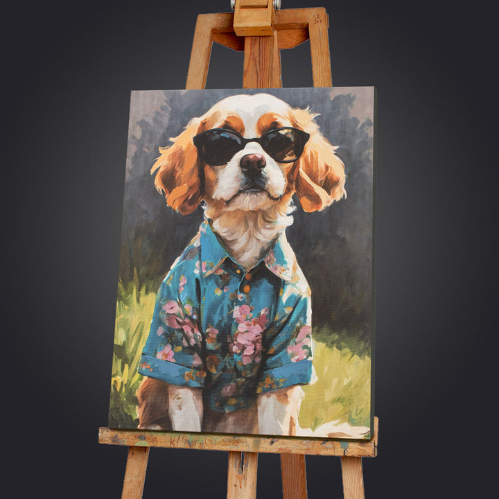 Spring Time Spaniel