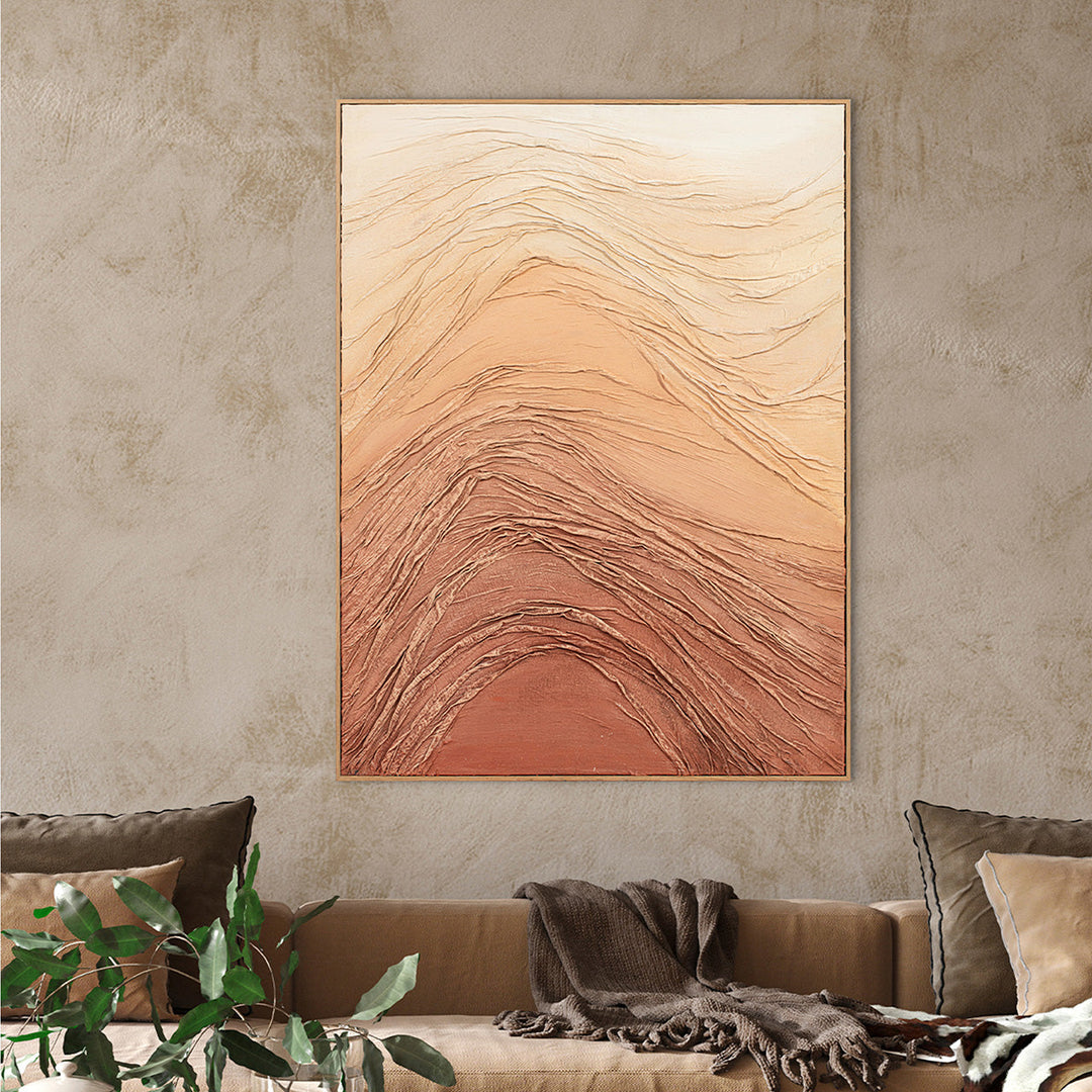Dunes – Handgemaltes Acrylgemälde