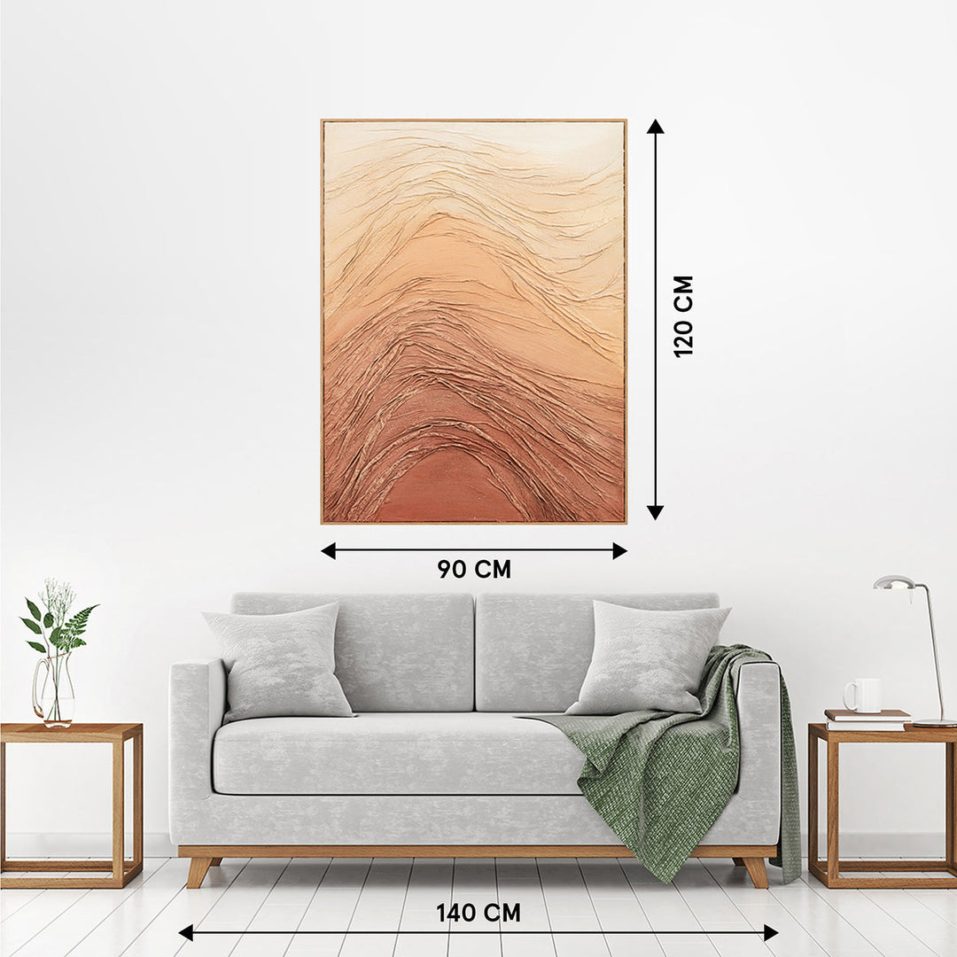 Dunes – Handgemaltes Acrylgemälde