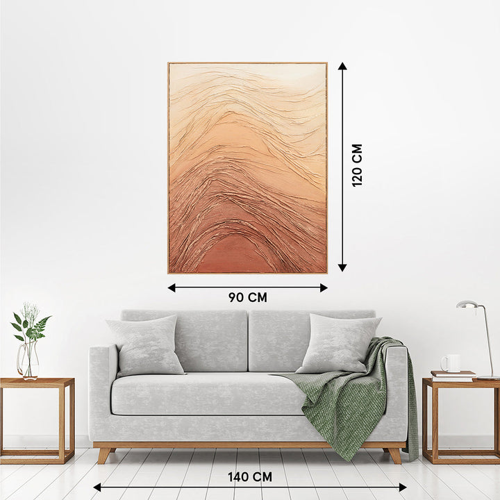 Dunes – Handgemaltes Acrylgemälde