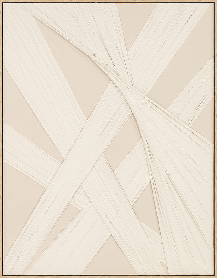Stretched Forms (90 x 120 cm) – Handgemaltes Acrylgemälde