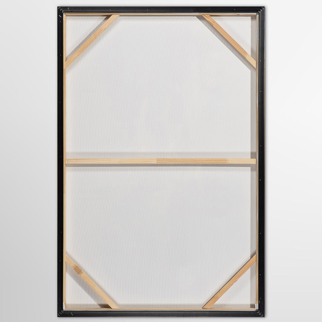 Stretched Forms (90 x 120 cm) – Handgemaltes Acrylgemälde