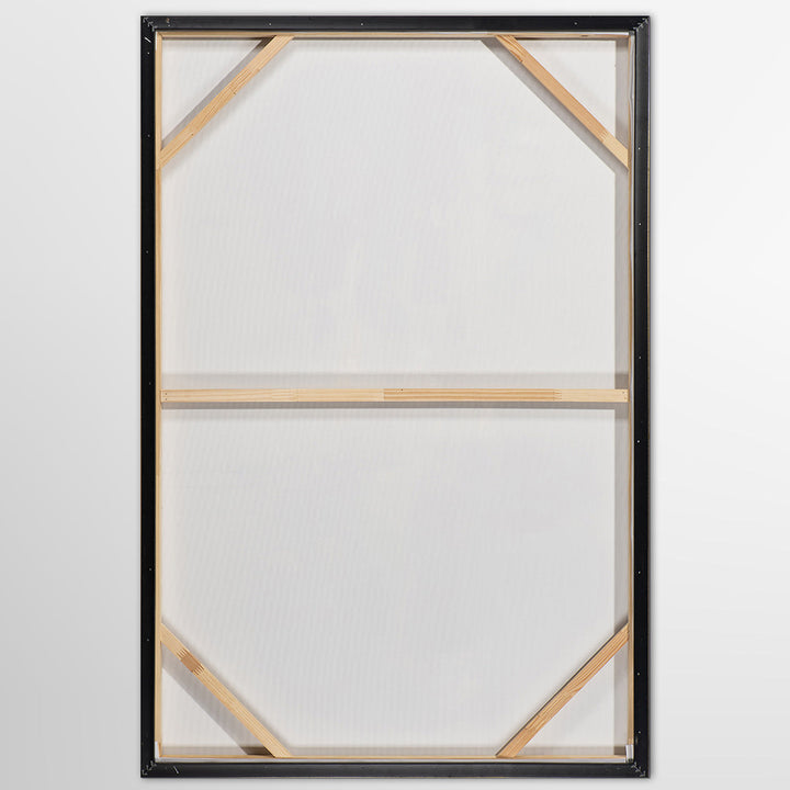 Stretched Forms (90 x 120 cm) – Handgemaltes Acrylgemälde