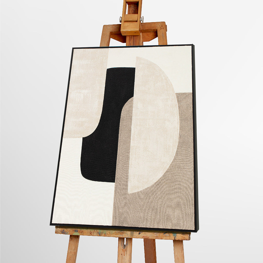 Shaping Hygge (90 x 120 cm) – Handgemaltes Acrylgemälde