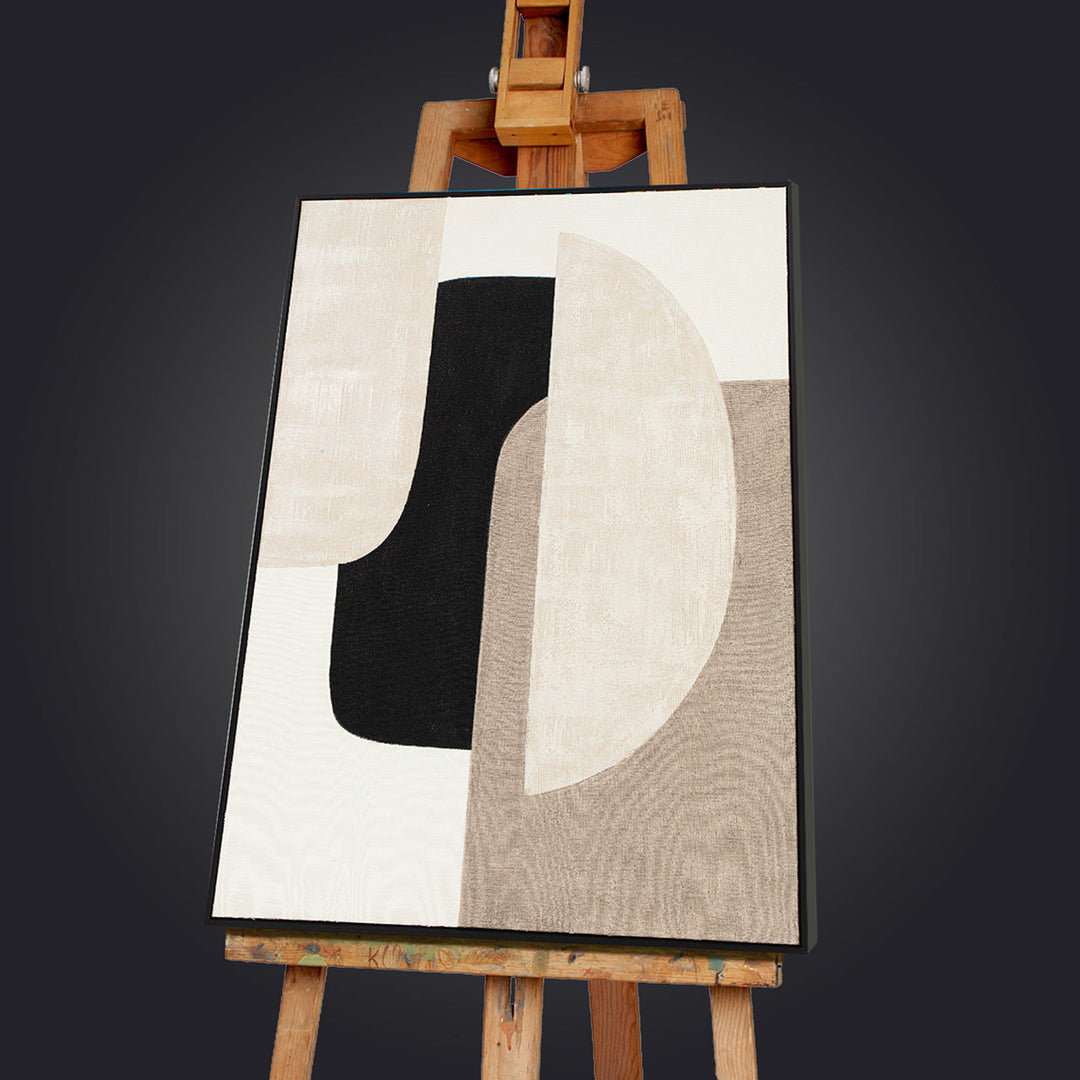 Shaping Hygge (90 x 120 cm) – Handgemaltes Acrylgemälde