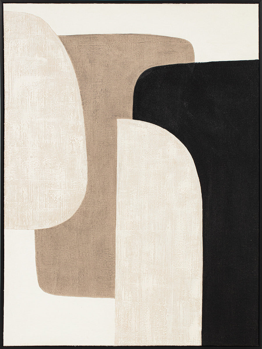 Shaping Hygge (90 x 120 cm) – Handgemaltes Acrylgemälde