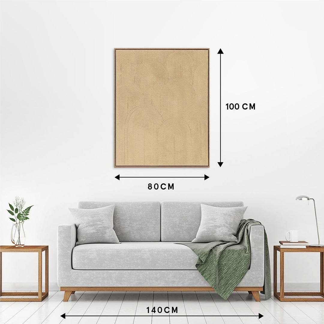 Natural Arches – Handveredelter Kunstdruck auf Leinwand
