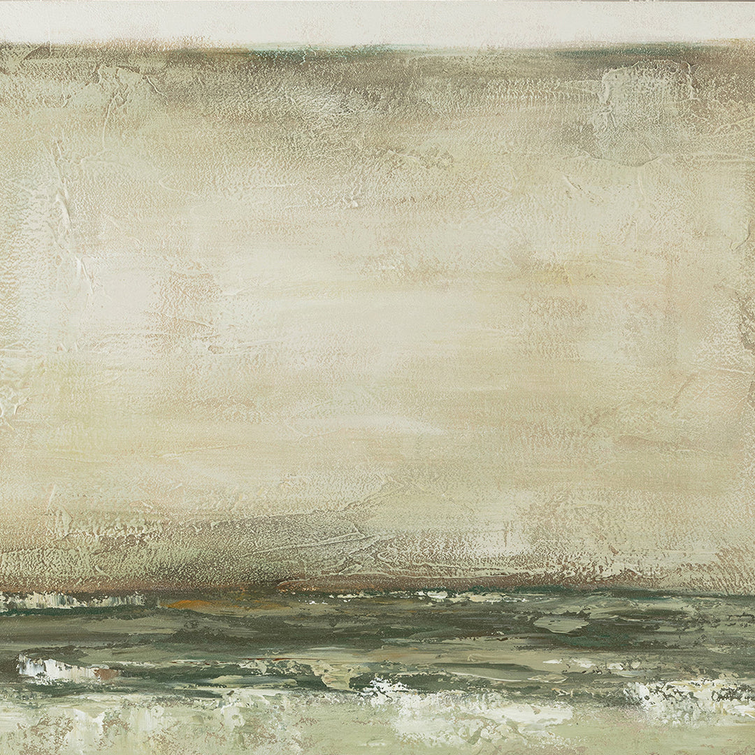 Sea of Silence – Handveredelter Kunstdruck auf Leinwand