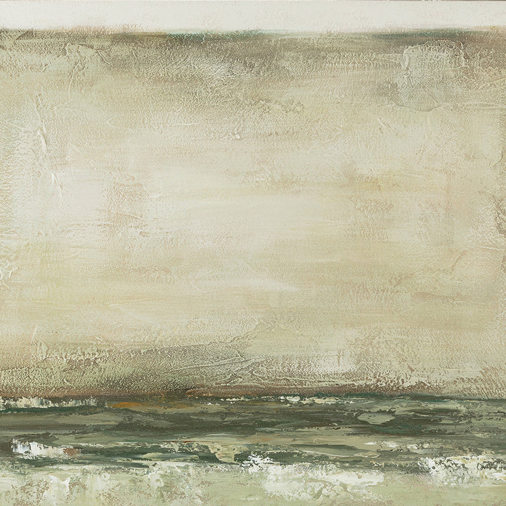 Sea of Silence – Handveredelter Kunstdruck auf Leinwand