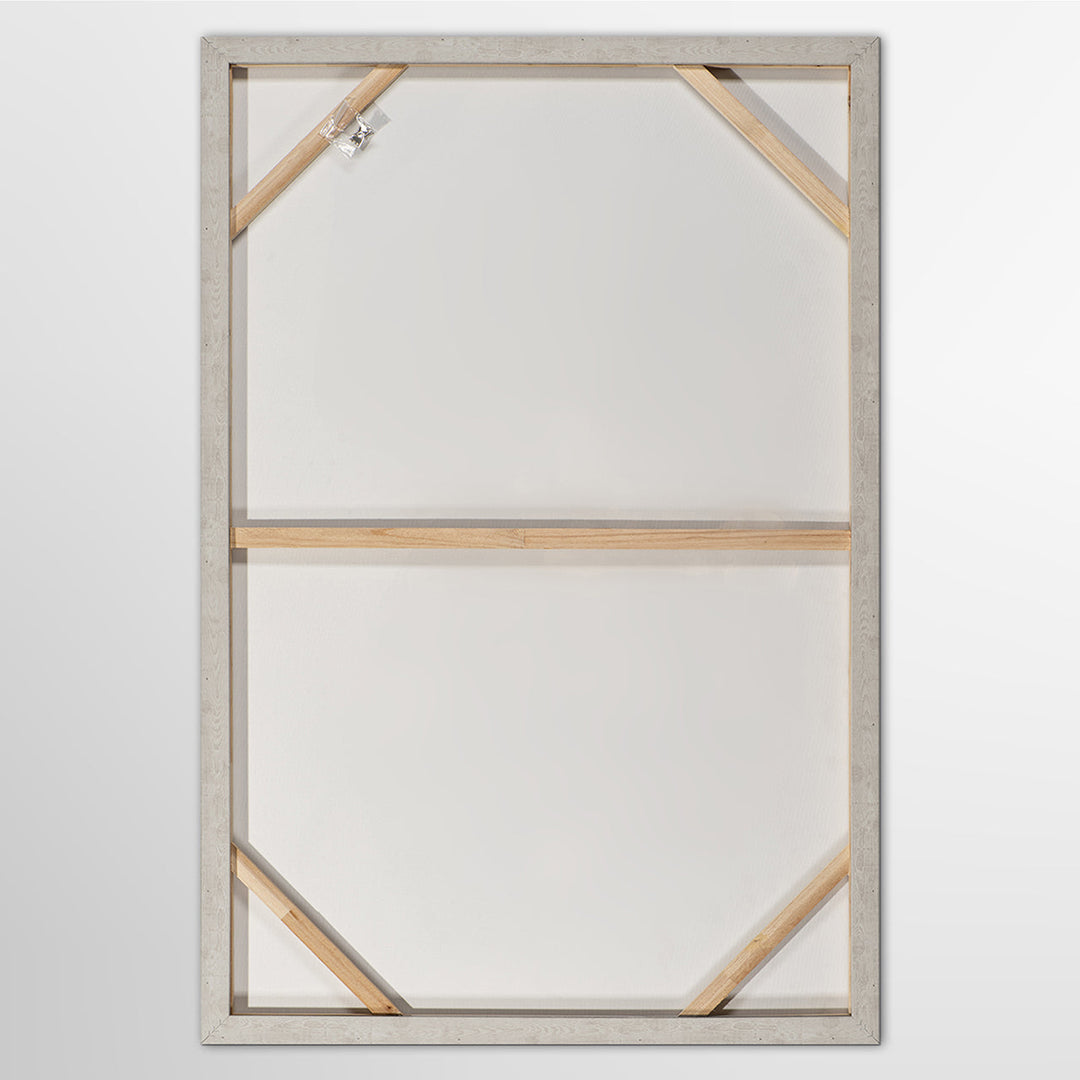 Silver Tide – Handveredelter Kunstdruck auf Leinwand
