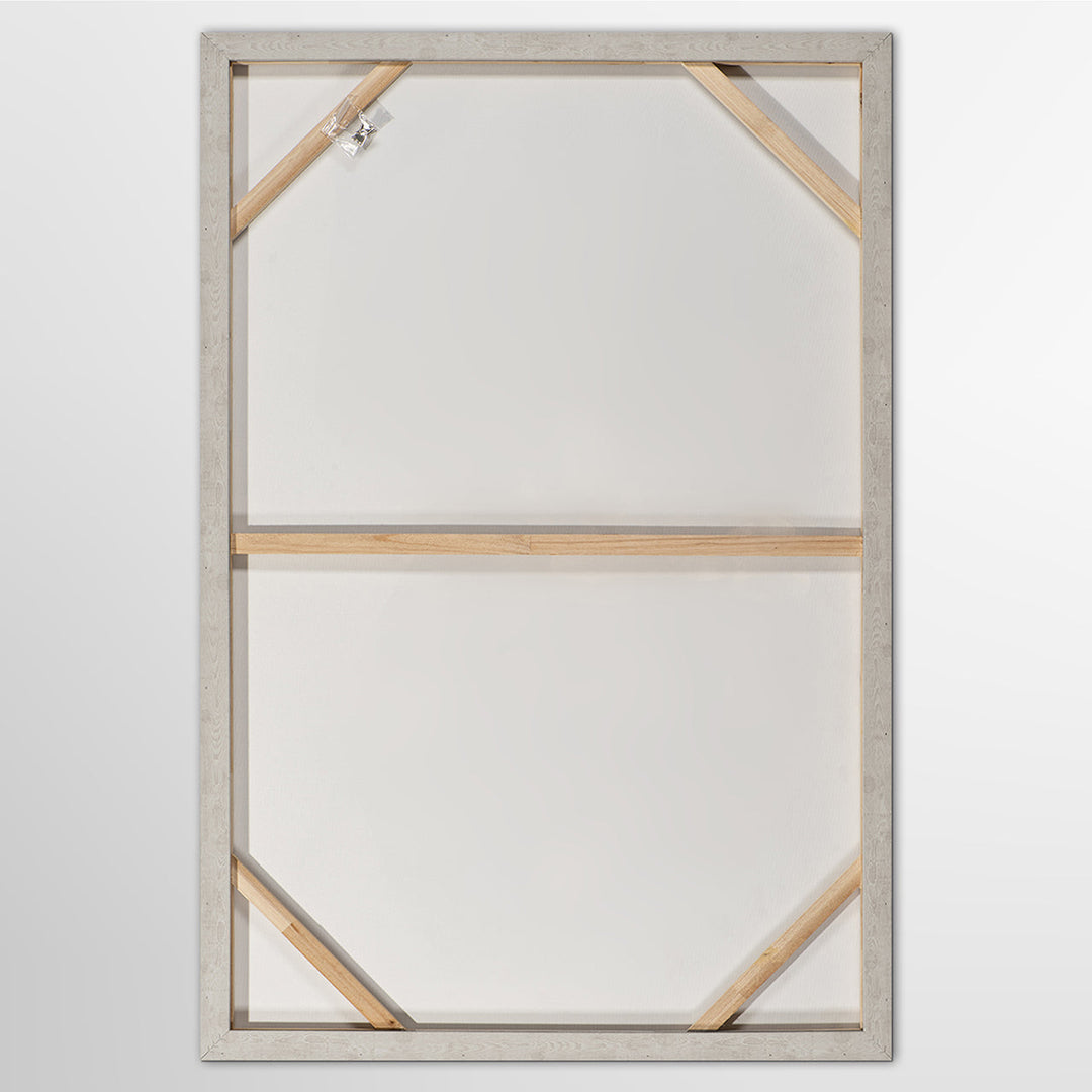 Organic Minimalism – Handveredelter Kunstdruck auf Leinwand