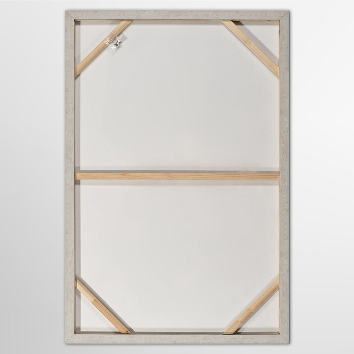 Organic Minimalism – Handveredelter Kunstdruck auf Leinwand