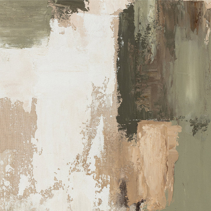 Organic Minimalism – Handveredelter Kunstdruck auf Leinwand