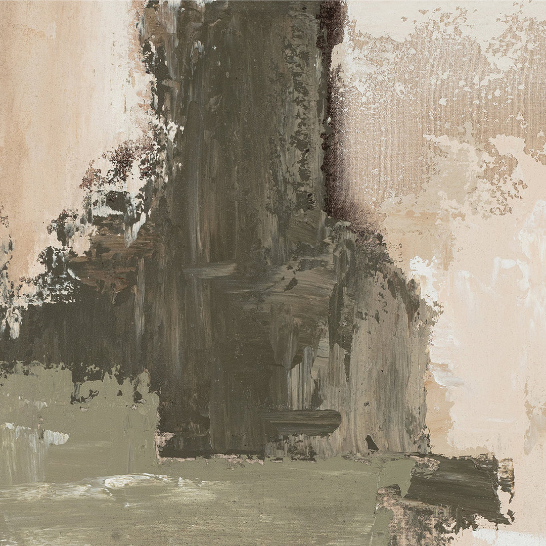 Organic Minimalism – Handveredelter Kunstdruck auf Leinwand