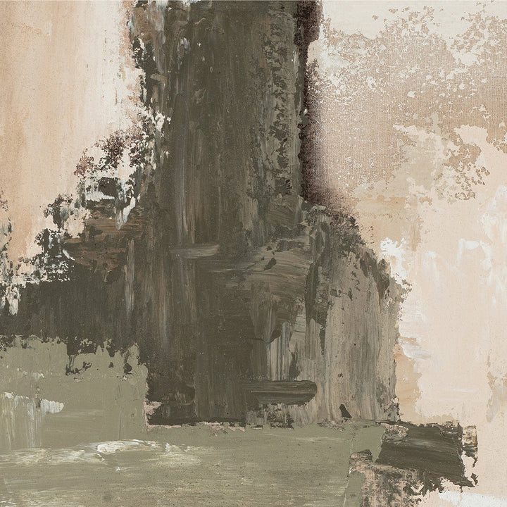 Organic Minimalism – Handveredelter Kunstdruck auf Leinwand