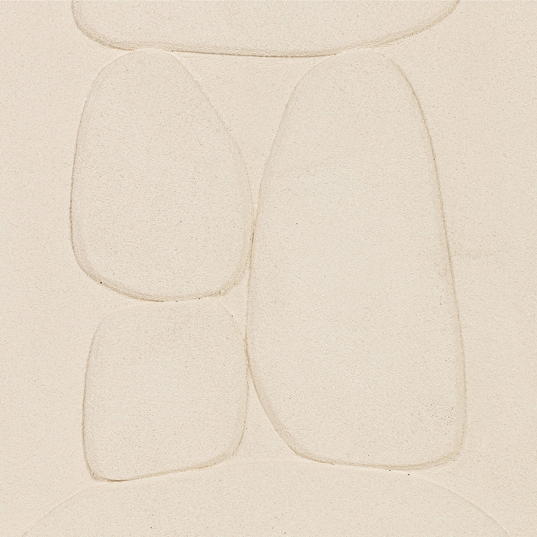 Stone Harmony (60 x 120 cm) – Handveredelter Kunstdruck auf Leinwand