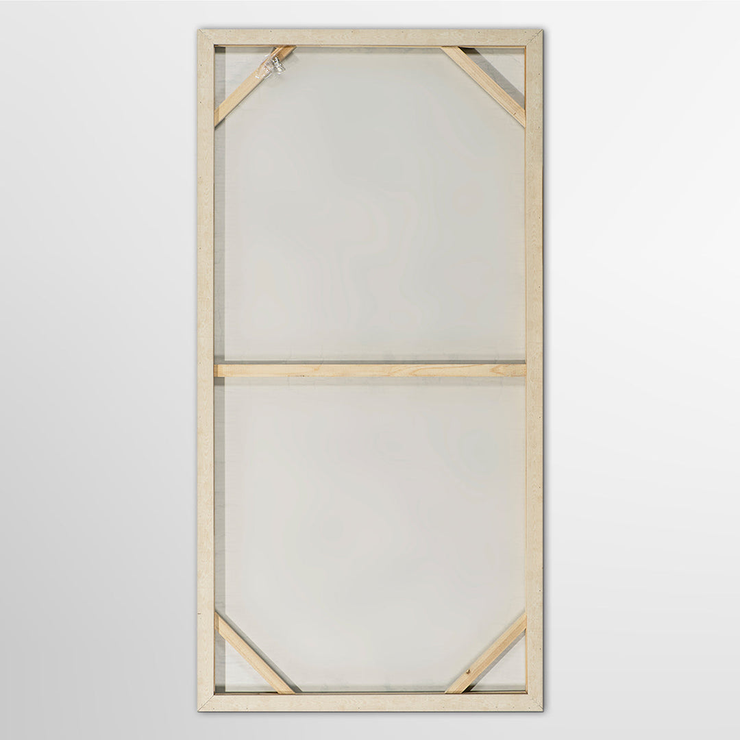 Stone Harmony (60 x 120 cm) – Handveredelter Kunstdruck auf Leinwand