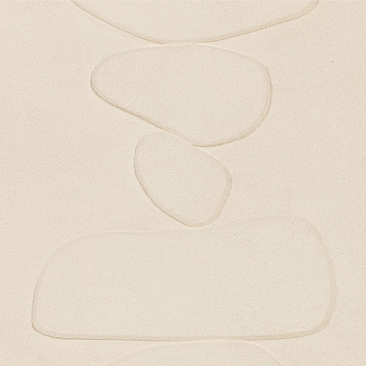 Stone Harmony (60 x 120 cm) – Handveredelter Kunstdruck auf Leinwand
