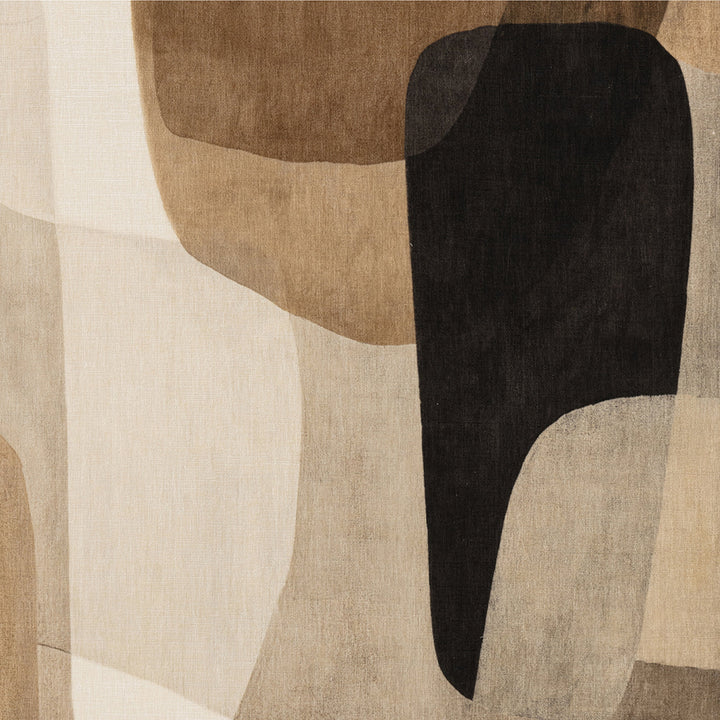Gemäde Urban Shapes – Handveredelter Kunstdruck auf Leinwand